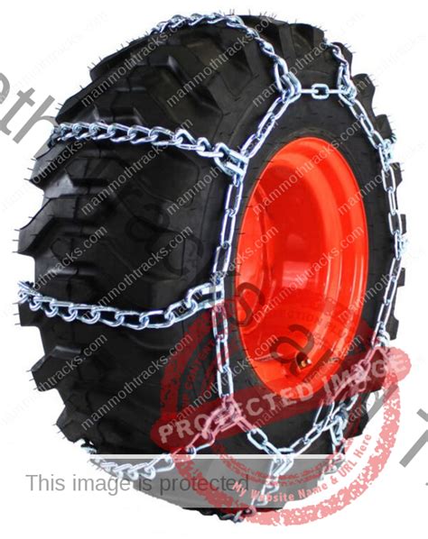 skid steer tire chains 12 16.5|12.5 16 implement tire.